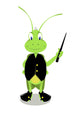mr cricket pointing Wall Decal