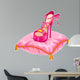 Stylish Princess Shoe Placed on Fancy Pillow 