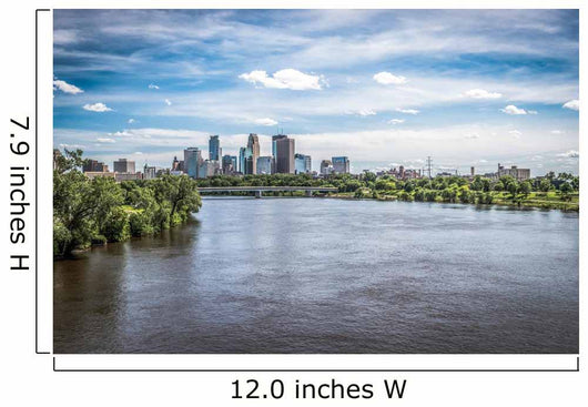 View of downtown Minneapolis 