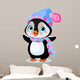 Cute winter penguin Wall Decal