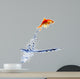 goldfish jumping out of the water 
