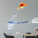 goldfish jumping out of the water 