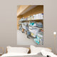Hospital Supplies Arranged on Trollies 