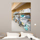 Hospital Supplies Arranged on Trollies 