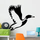 flying wild duck Wall Decal