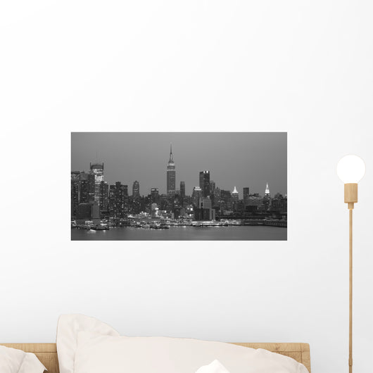 Nightime New York City Wall Mural