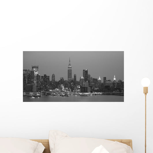 Nightime New York City Wall Mural