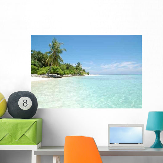 Beach Maldives Wall Decal