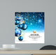 2014 Christmas Background with a waterfall of ray lights 
