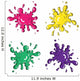 colored blots Wall Decal