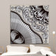 Traditional tiles from Porto, Portugal Wall Mural