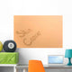 Skin Cancer Written Sand Wall Decal
