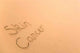 Skin Cancer Written Sand Wall Decal