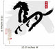 2014 is year of the horse,Chinese calligraphy. word for "horse" 