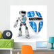Robot and shield 