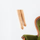 A Close-Up of Wooden Percussion Drum Sticks Wall Decal