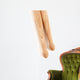 A Close-Up of Wooden Percussion Drum Sticks Wall Decal