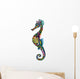 Colorful Sea Horse Wall Decal
