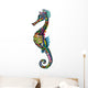Colorful Sea Horse Wall Decal