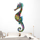 Colorful Sea Horse Wall Decal