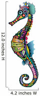 Colorful Sea Horse Wall Decal