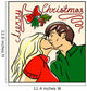 Merry Christmas Card with Wall Decal
