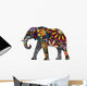 The Cheerful Elephant Wall Decal