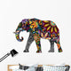 The Cheerful Elephant Wall Decal