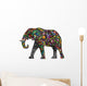 The Cheerful Elephant Wall Decal