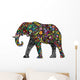The Cheerful Elephant Wall Decal
