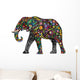 The Cheerful Elephant Wall Decal