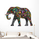 The Cheerful Elephant Wall Decal
