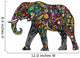 The Cheerful Elephant Wall Decal