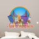 San Francisco Abstract Skyline Golden Gate Bridge Illustration 