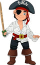 kid dressed as a pirate 