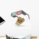 Stereo Glasses and Movie Tickets 