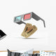 Stereo Glasses and Movie Tickets 