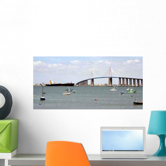 Pont Saint Nazaire Wall Decal