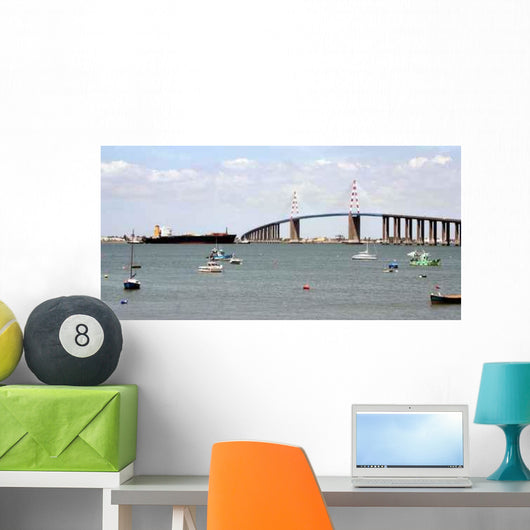 Pont Saint Nazaire Wall Decal
