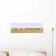 Zebras Row Walking Savannah Wall Decal