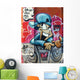 tout sourire...graffiti Wall Mural