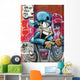tout sourire...graffiti Wall Mural
