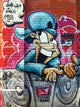 tout sourire...graffiti Wall Mural