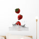 strawberry milk Wall Decal