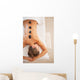 Young Woman Receiving Hot Wall Decal