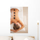 Young Woman Receiving Hot Wall Decal