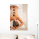 Young Woman Receiving Hot Wall Decal