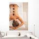 Young Woman Receiving Hot Wall Decal