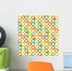 Seamless Geometric Pattern Wall Decal Design 3