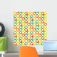 Seamless Geometric Pattern Wall Decal Design 3